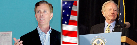 Ned Lamont vs Joeseph Lieberman