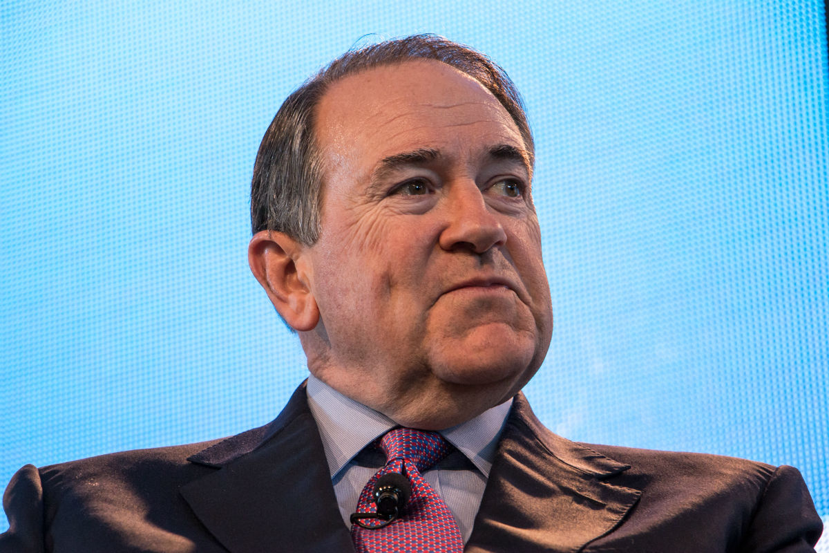 Mike Huckabee, fd guvernör Arkansas Ställer upp