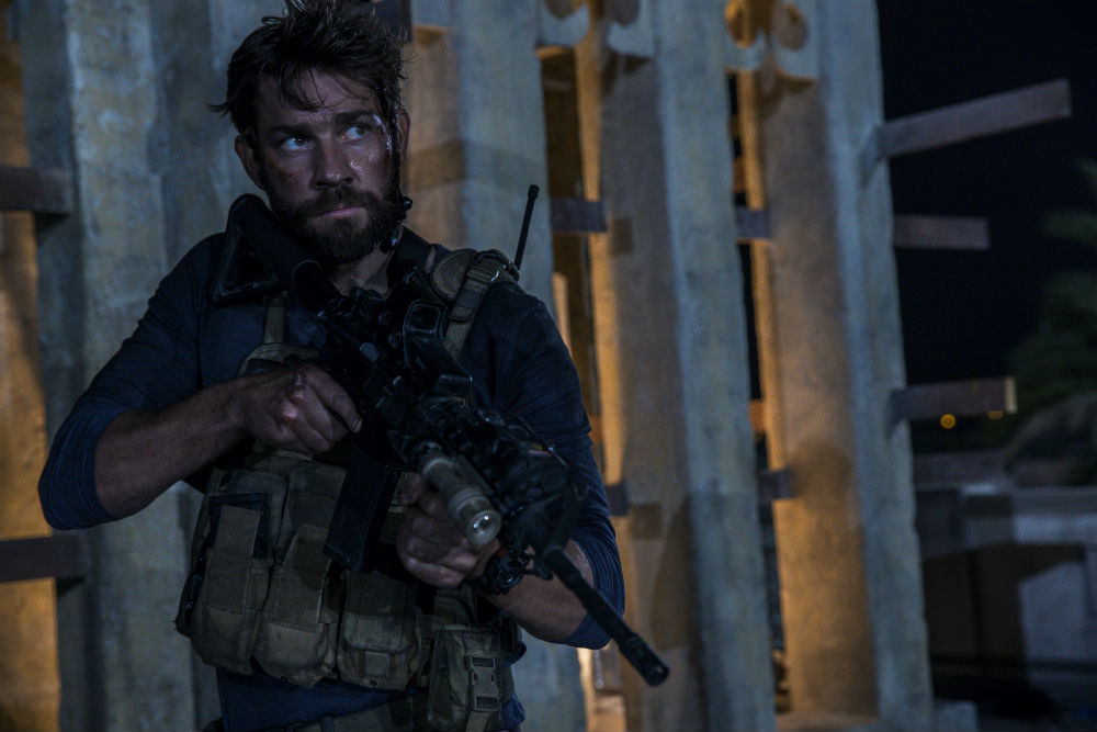 13 Hours: The Secret Soldiers of Benghazi  John Krasinski plays Jack Silva in 13 Hours: The Secret Soldiers of Benghazi from Paramount Pictures and 3 Arts Entertainment / Bay Films
