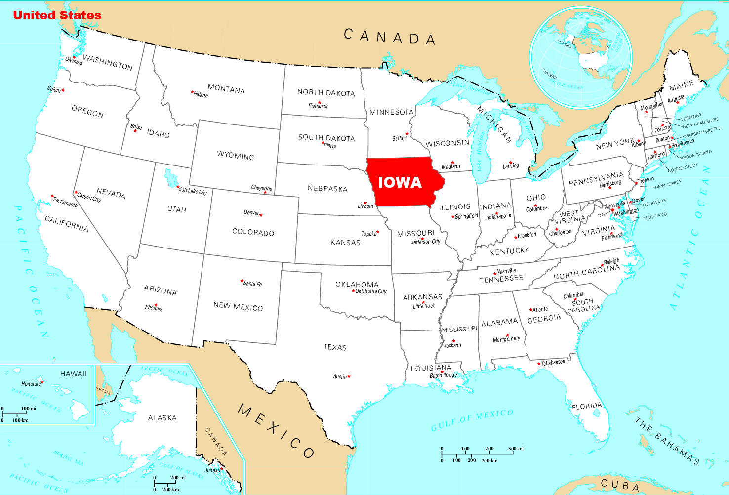 100 % av Iowa nu officiellt räknat