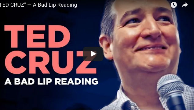Ted Cruz: A bad lip reading