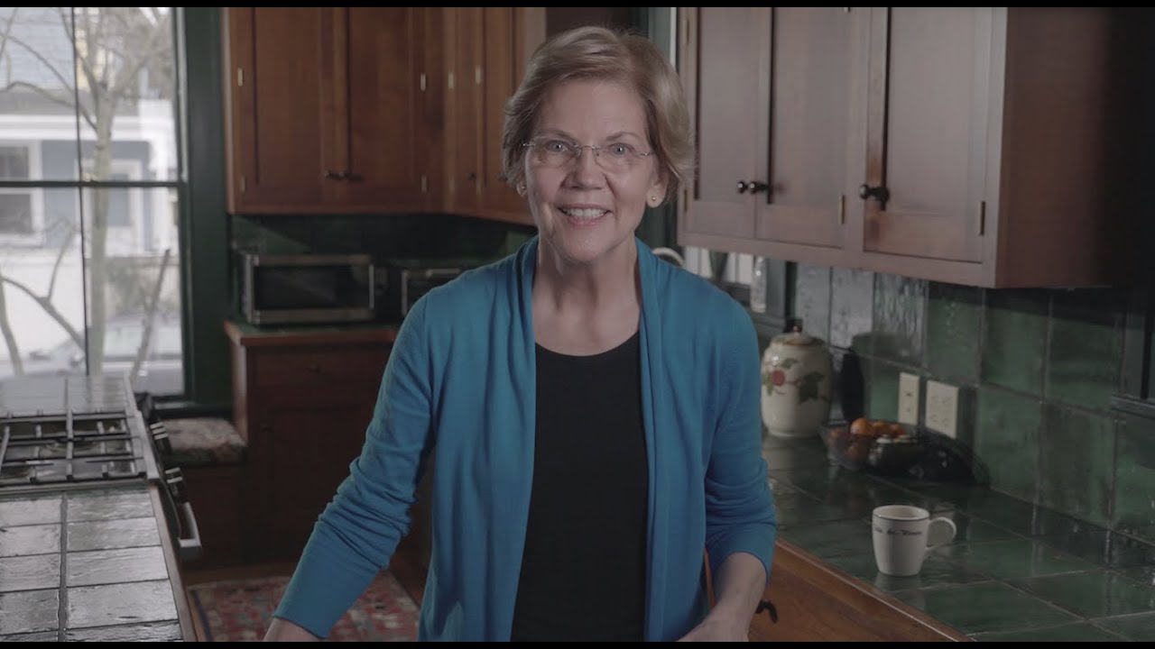 Elizabeth Warren ställer upp i presidentvalet 2020