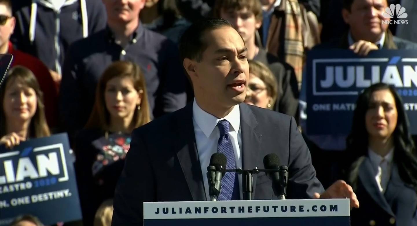 Julian Castro hoppar av