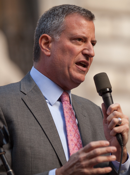New Yorks borgmästare startar presidentkampanj