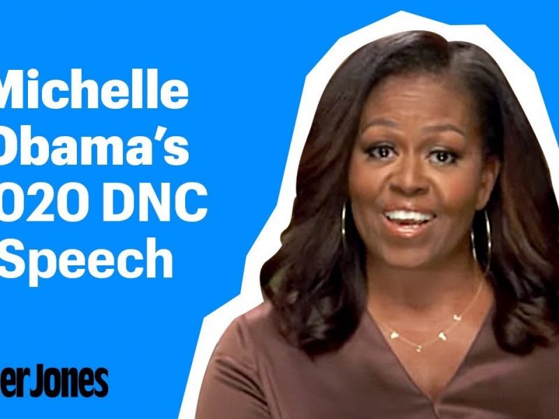 Michelle Obamas tal på konventet