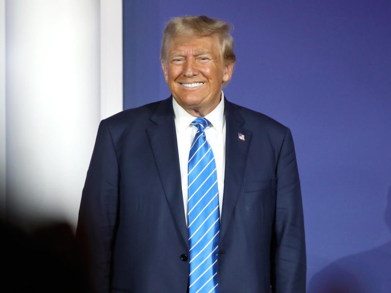 Därför kampanjar Trump i delstater som inte är jämna